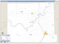 Box Butte, Ne Carrier Route Wall Map